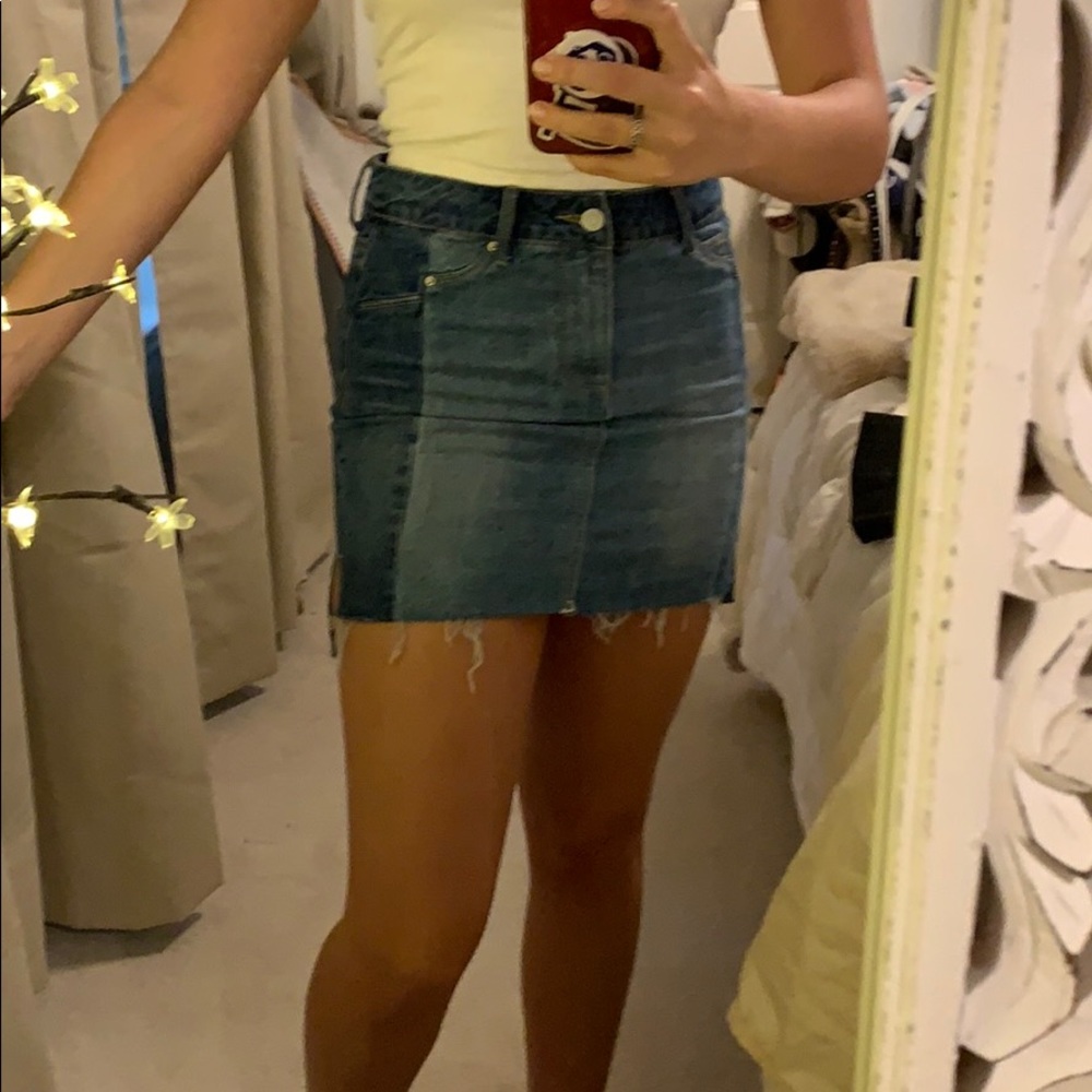 Jean skirt